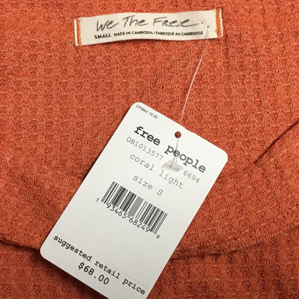 We the Free North Shore Thermal Oversize Tunic Top S - Picture 7 of 8